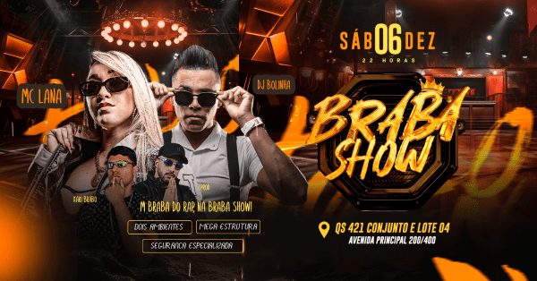 Imagem do evento MC LANA A BRABA NA BRABA