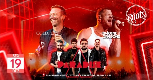 Imagem do evento PARADISE COLDPLAY + IMAGINE DRAGONS