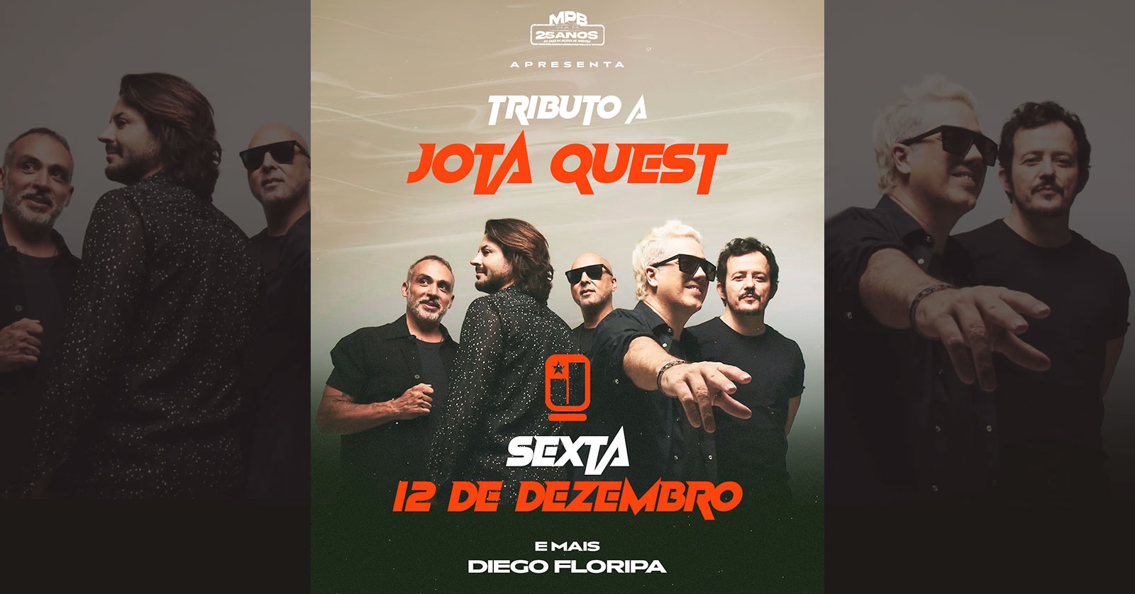 TRIBUTO a JOTA QUEST + Diego FLoripa (Abertura)