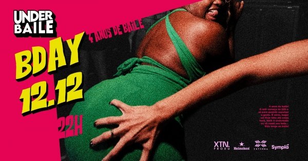 Imagem do evento UNDERBAILE B-DAY