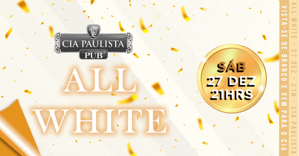 Imagem do evento All White - A última festa do Ano