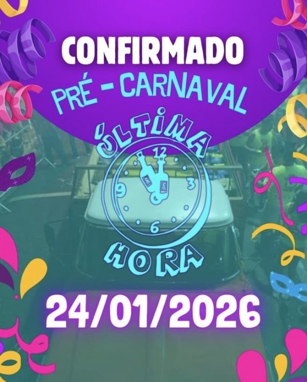 Imagem do evento Pré carnaval última hora