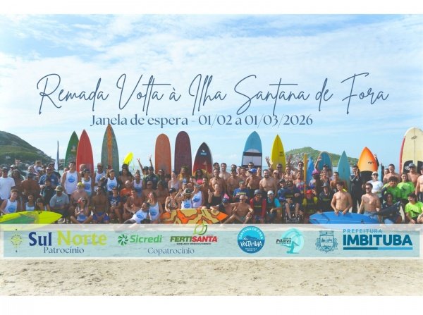 Imagem do evento REMADA VOLTA À ILHA SANTANA DE FORA 2026