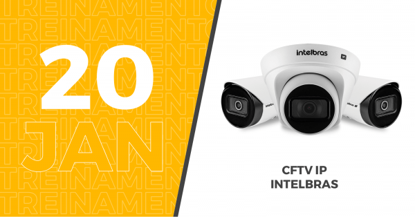Imagem do evento Treinamento CFTV IP Intelbras 20/01/2026