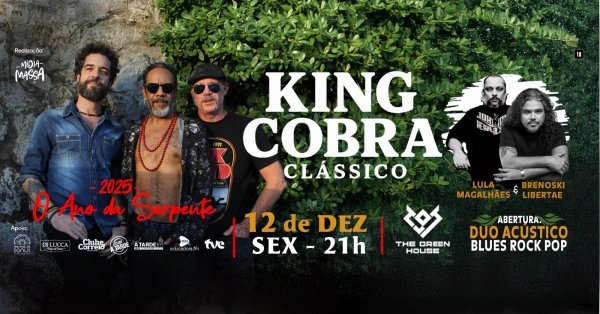Imagem do evento KING COBRA Clássico: 2025 - O Ano da Serpente