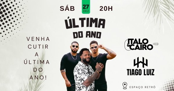 Imagem do evento SAIDEIRA - ÚLTIMA DO ANO