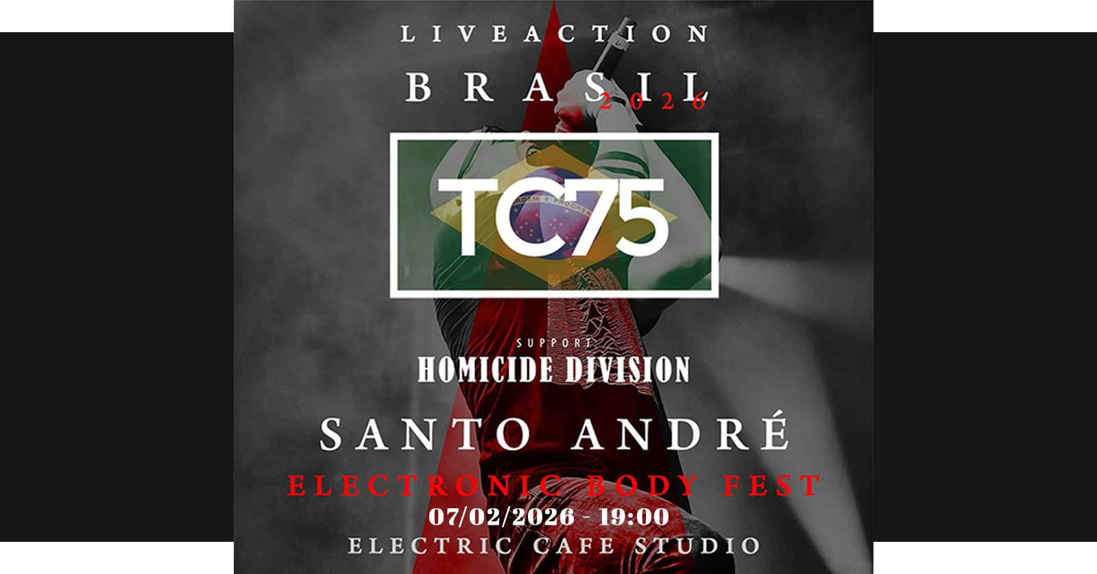 EBF - Electronic Body Fest 5.0 B-DAY Edition - Live Action TC75 (Alemanha) e Homicide Division (BR) - Santo André, SP