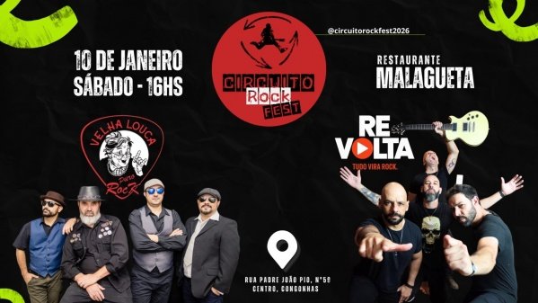 Imagem do evento CIRCUITO ROCK FEST