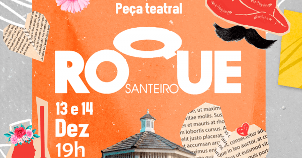 Imagem do evento PEÇA TEATRAL - ROQUE SANTEIRO