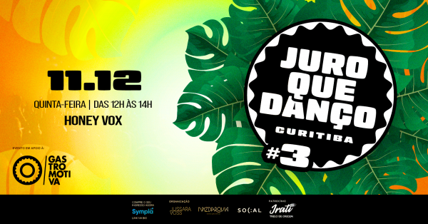 Imagem do evento 3a. ed Juro que Danço | Curitiba