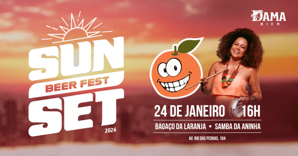 Imagem do evento DAMA SUNSET BEER FEST - 4a Edição