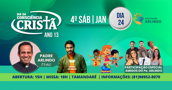 Imagem do evento Dia da Consciência Cristã - Ano 13