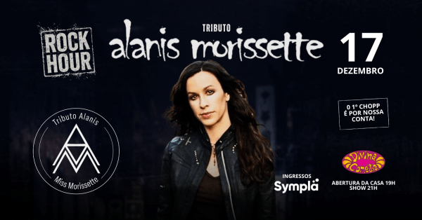 Imagem do evento Tributo Alanis Morissette - Banda Miss Morissette