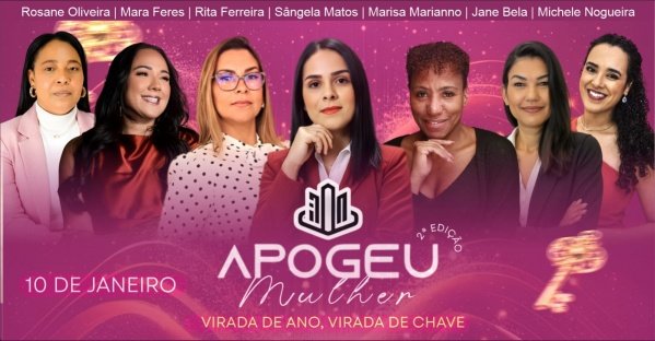 Imagem do evento APOGEU MULHER 2ª Edição - Michele Nogueira