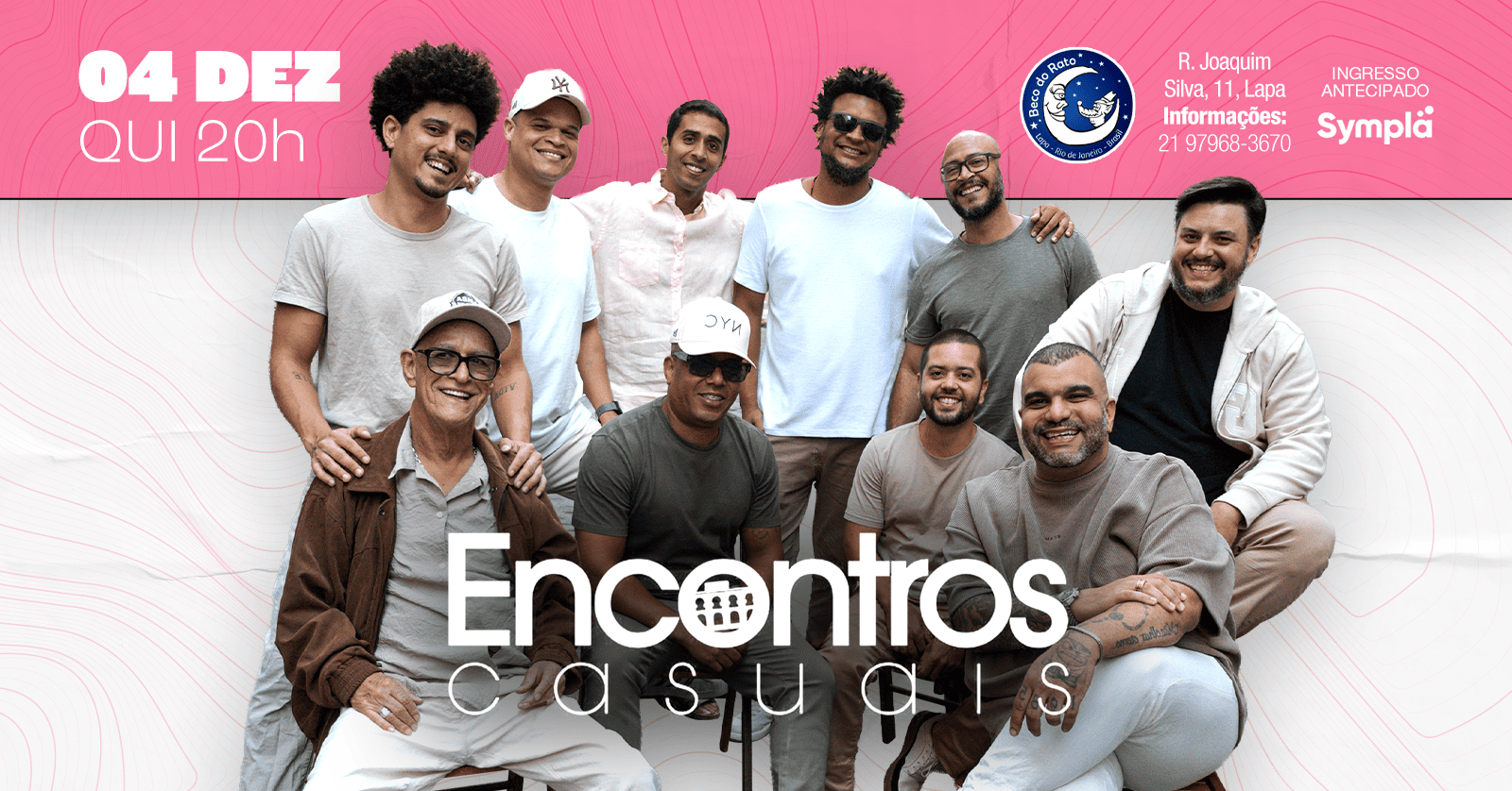 Encontros Casuais 10 Anos em Lapa