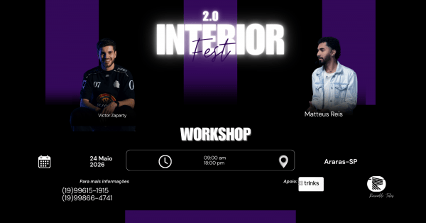 Imagem do evento Workshop Interior Fest 2.0