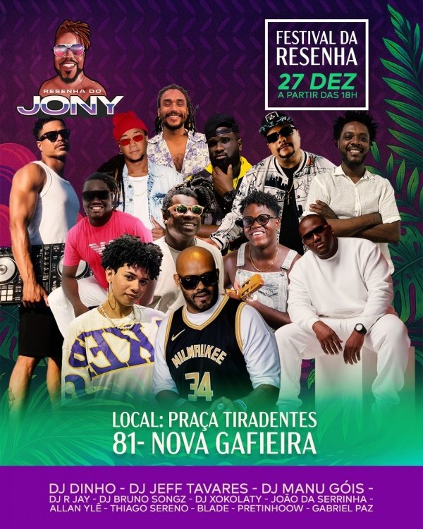 Imagem do evento FESTIVAL  DA RESENHA  - RESENHA DO JONY