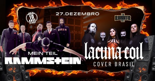 Imagem do evento Rammstein & Lacuna Coil