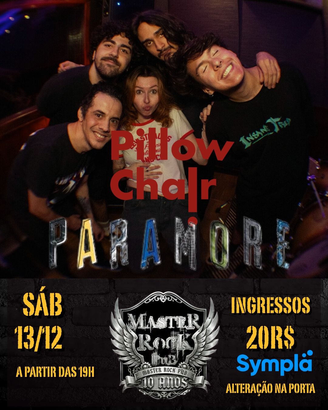 PILLOW CHAIR - PARAMORE TRIBUTO