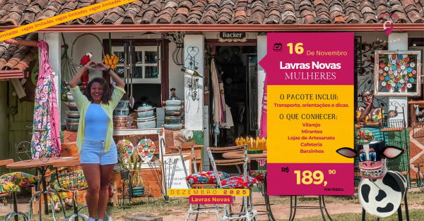 Imagem do evento Bate Volta Lavras Novas