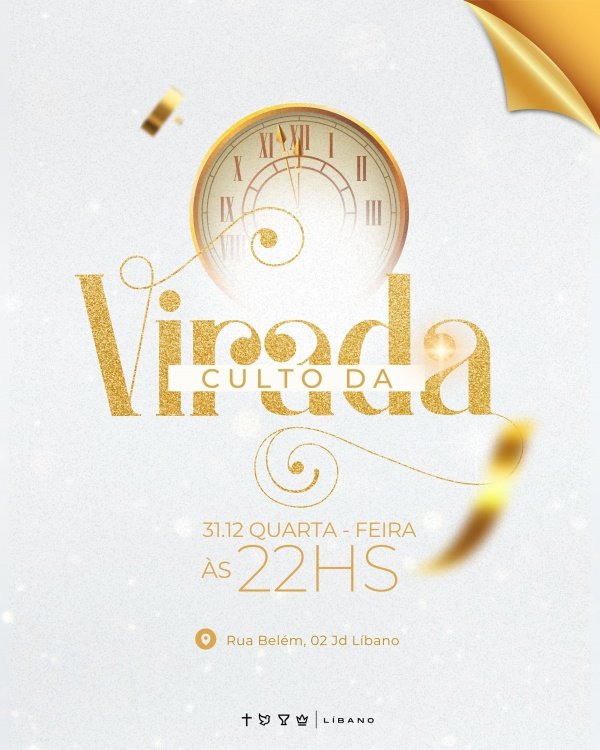 Imagem do evento CULTO DA VIRADA 2025 - Família