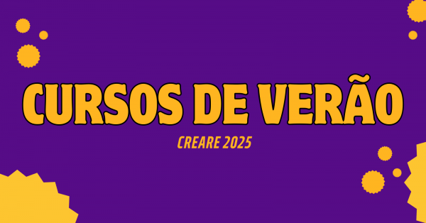 Imagem do evento Cursos de Verão Creare 2026