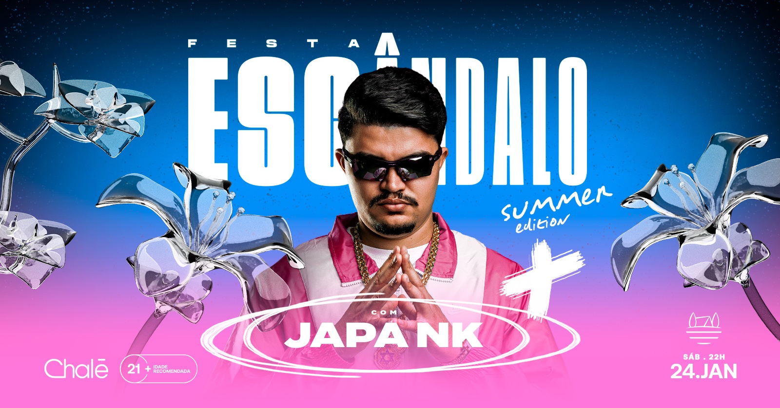 ESCÂNDALO DE VERÃO com JAPA NK | 24/01 - Belo Horizonte, MG