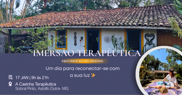 Imagem do evento Imersão Terapêutica l Equilíbrio da Luz Original
