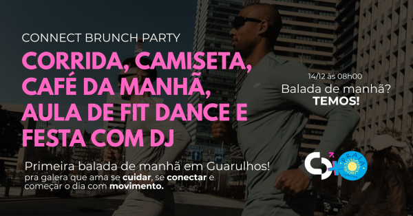 Imagem do evento 6ª edição Brunch Party  - Connect Run X Bar Praia
