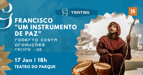 Imagem do evento FRANCISCO - UM INSTRUMENTO DE PAZ