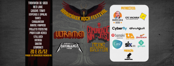 Imagem do evento ARAUCÁRIA ROCK FESTIVAL