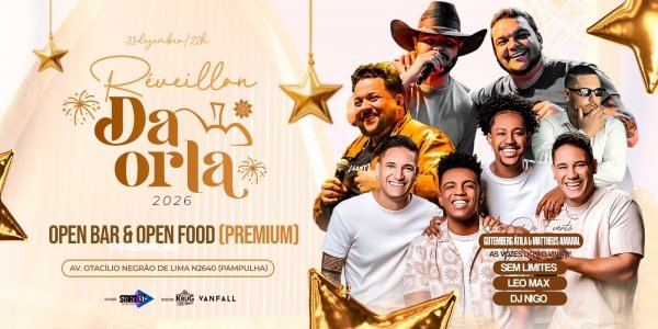 Imagem do evento RÉVEILLON DA ORLA - PAMPULHA