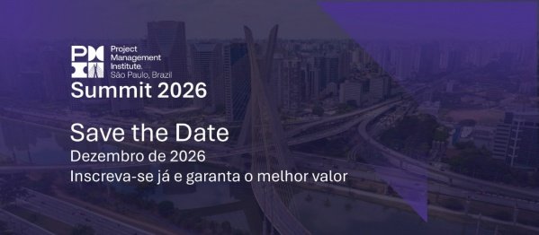 Imagem do evento PMI São Paulo Summit 2026 - Save the Date