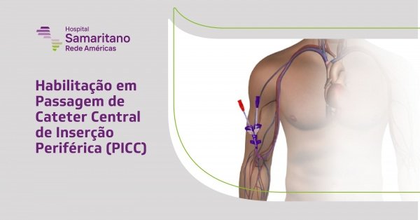 Imagem do evento CURSO: Habilitação em Passagem de Cateter Central de Inserção Periférica (PICC)