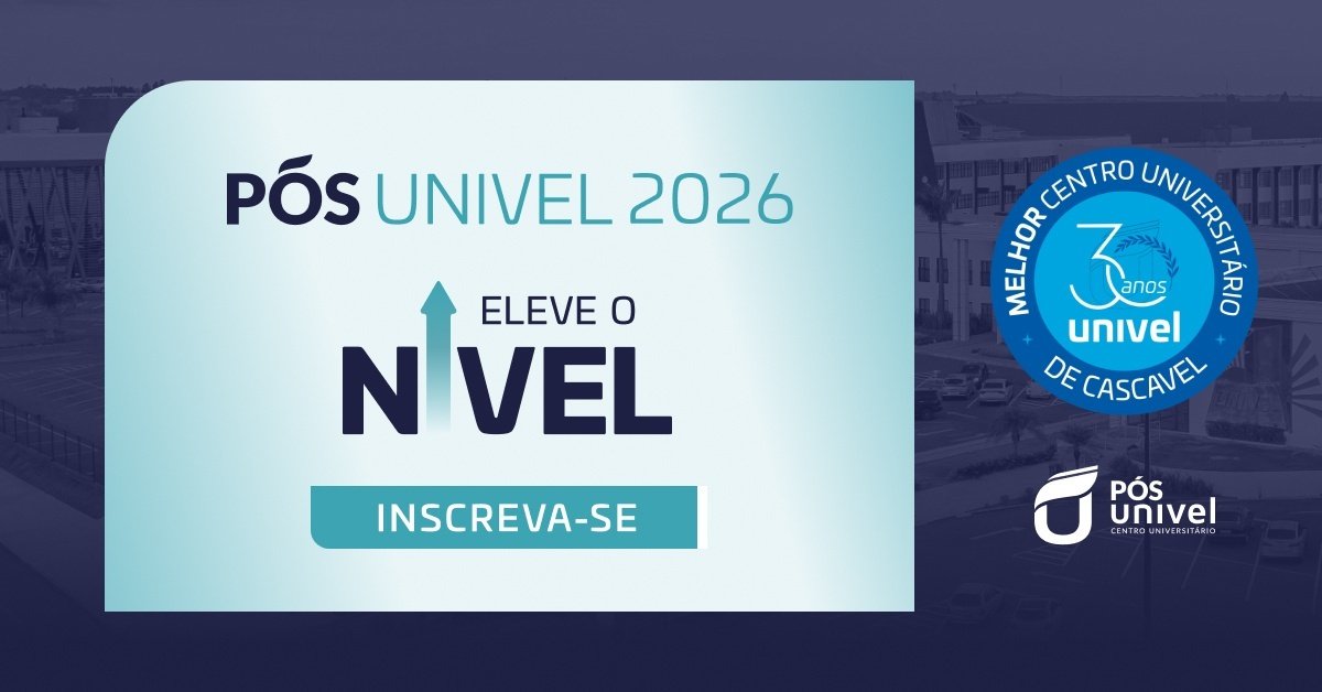 INSCRIÇÃO PÓS UNIVEL 2026/2