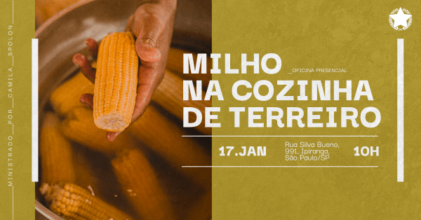 Imagem do evento Milho na cozinha de terreiro