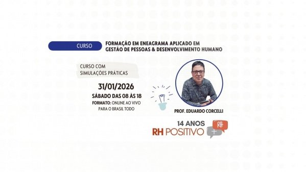 Imagem do evento Formação em Eneagrama Aplicado em Gestão de Pessoas e Desenvolvimento Humano