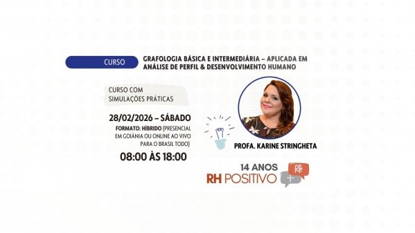 Imagem do evento Grafologia Básica e Intermediária  Aplicada em Análise de Perfil e Desenvolvimento Humano