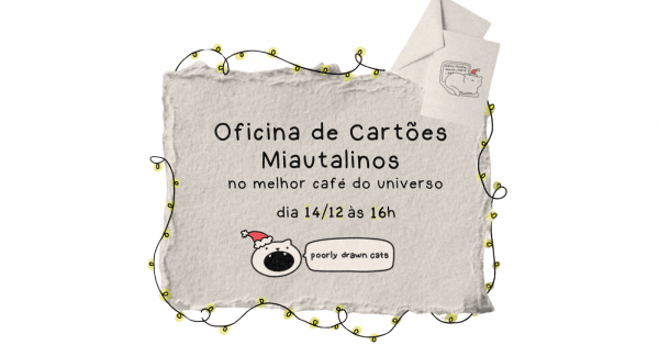 Imagem do evento Oficina de Cartões Miautalinos