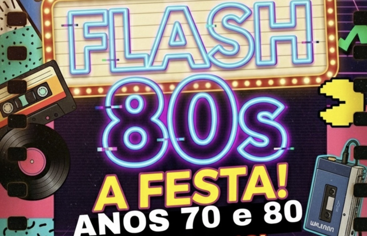 Flash 80s - Festa no Club A relembrando anos 70/80 - Nosso WhatsApp (11) 9.8351-4444 - São Paulo, SP