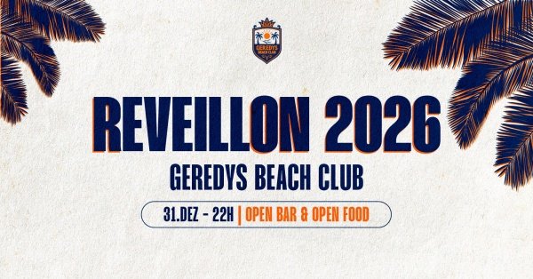 Imagem do evento RÉVEILLON ALL INCLUSIVE GEREDYS 2026