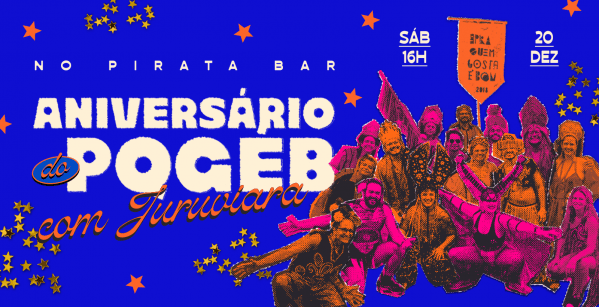 Imagem do evento Aniversário do PQGÉB - 8 anos no Pirata Bar