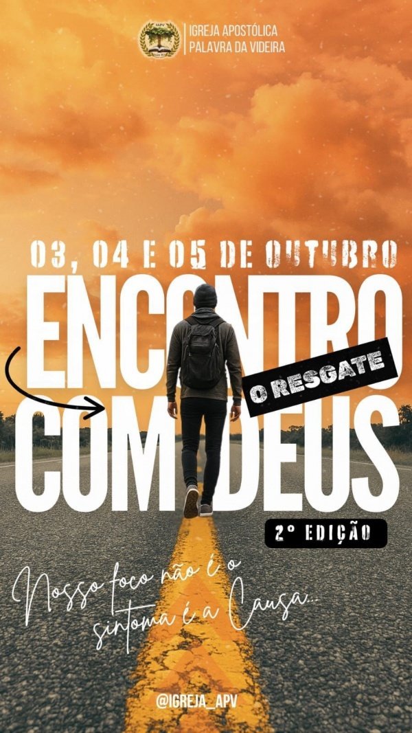 Imagem do evento Encontro com Deus O Resgate - 3ª Edição