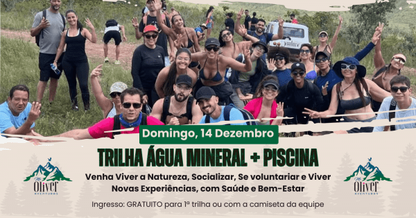 Imagem do evento Trilha Água Mineral + Piscina