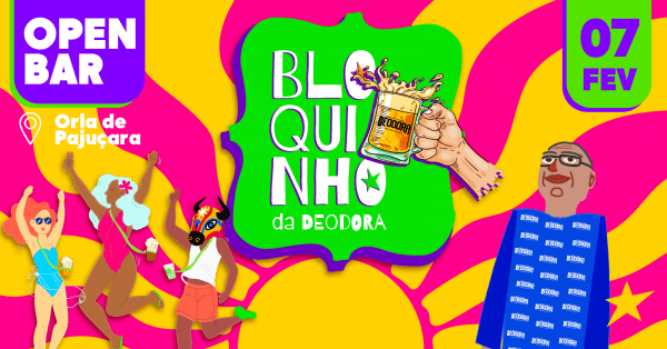 Imagem do evento Bloquinho da Deodora no Pinto da Madrugada