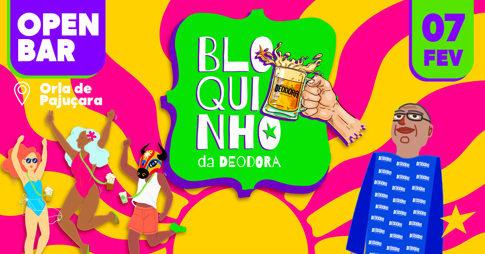 Bloquinho da Deodora no Pinto da Madrugada - Maceió, AL