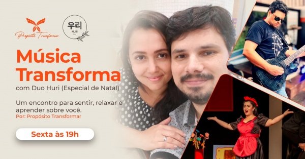 Imagem do evento MÚSICA TRANSFORMA