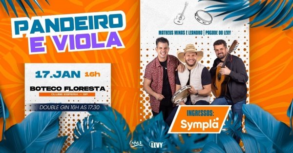 Imagem do evento Pandeiro e Viola