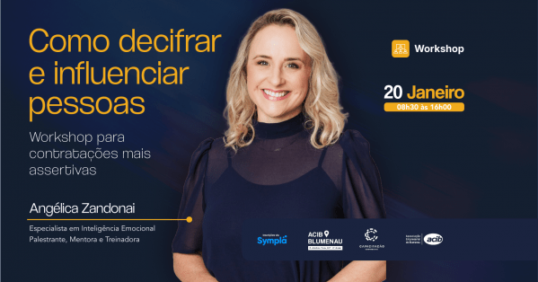 Imagem do evento Decifre e Influencie Pessoas - Workshop Para Contratações Mais Assertivas