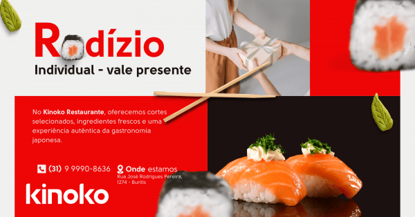 Imagem do evento Vale presente -  rodízio individual